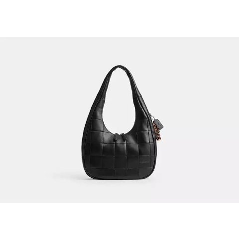 Coach Crescent Shoulder Bag Upcrafted Leather