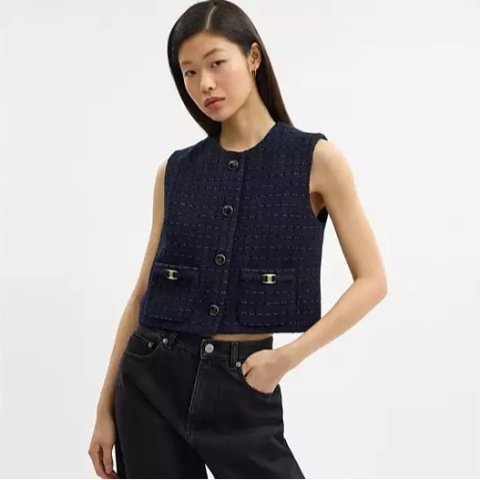 Coach Heritage C Boucle Vest