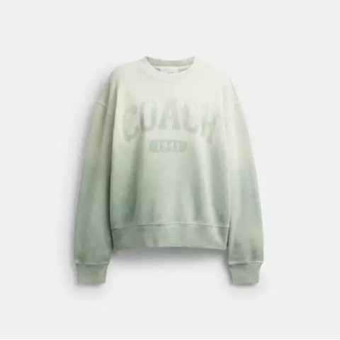 Coach Ombre Sporty Crewneck Sweatshirt Organic Cotton