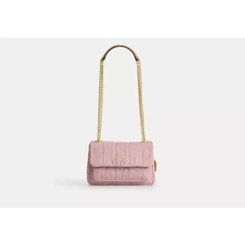Coach Elodie Crossbody Bag 18 Quilted Denim
