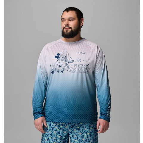 Columbia Men's Long Sleeve Shirt Big Size