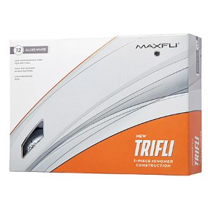 MAXFLI TriFli Golf Balls 12 Pack