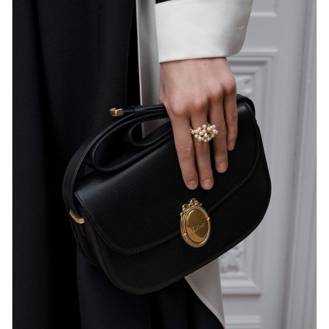 Dior Medium Grained Calfskin Flap Bag