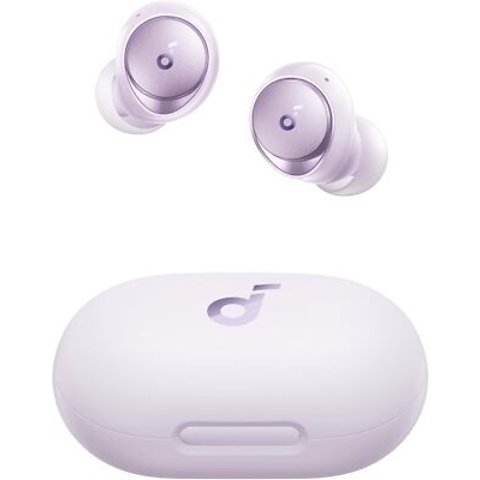 Soundcore Space A40 Wireless Earbuds Purple