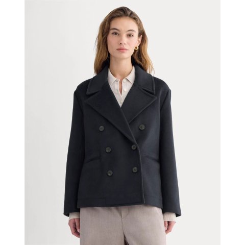 Everlane ReWool Short Peacoat Deep Navy