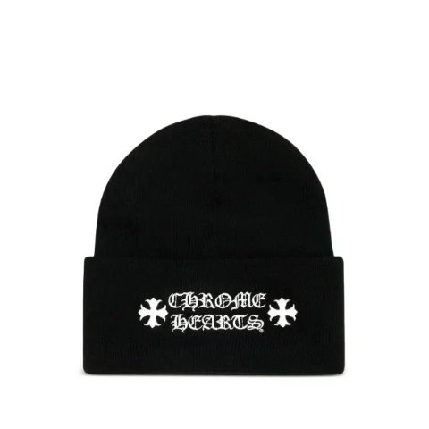Chrome Hearts Logo Embroidered Beanie