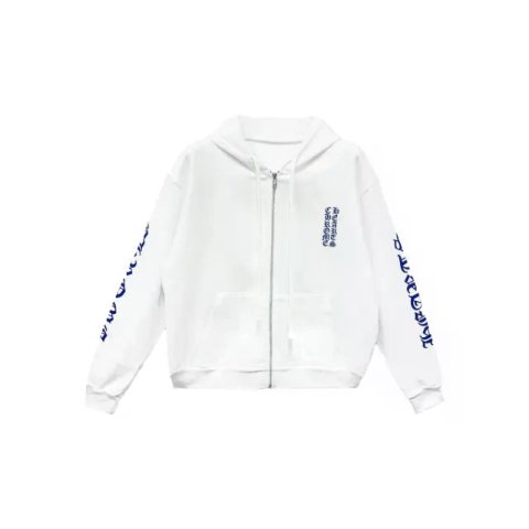 Chrome Hearts Vertical Logo Hoodie