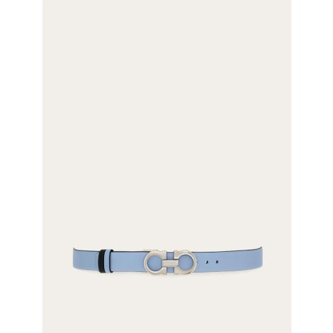 Reversible and adjustable Gancini belt