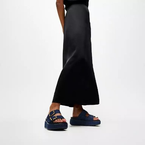 GEN-FF Max Buckle Denim Slides