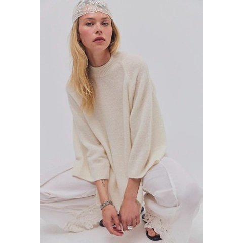Free People Mr Mittens Petra Side Splits Tunic
