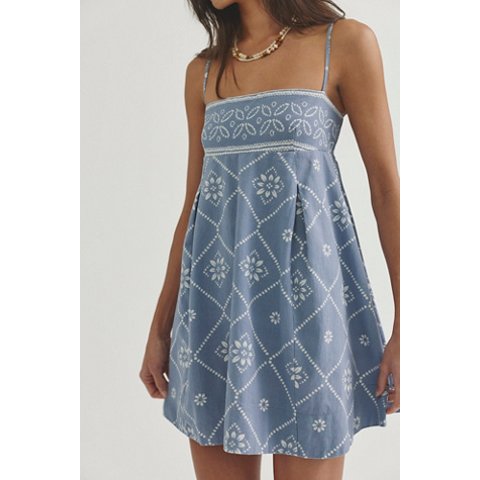 Free People Sun Chaser Mini Dress