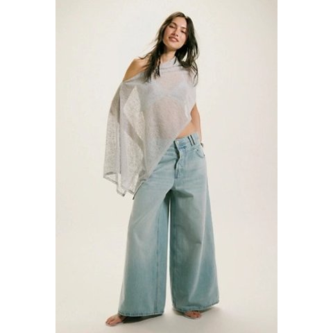 We The Free Give And Take Baggy Wide-Leg Jeans