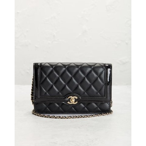 Chanel Lambskin Wallet On Chain