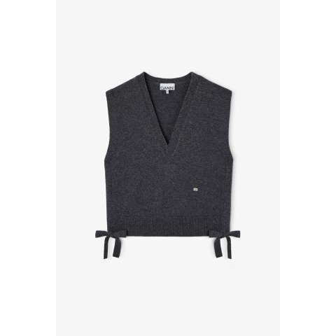 Ganni Classic Wool Vest