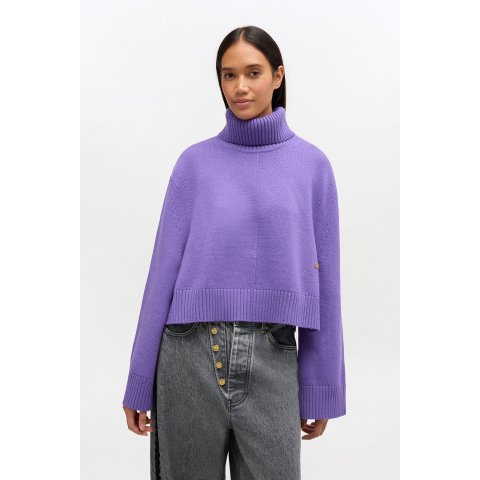 Ganni Wool Turtleneck Sweater