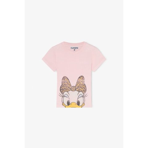 Ganni Daisy Duck Pink Baby T-shirt