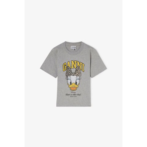 Ganni Daisy Duck Grey Baby T-shirt