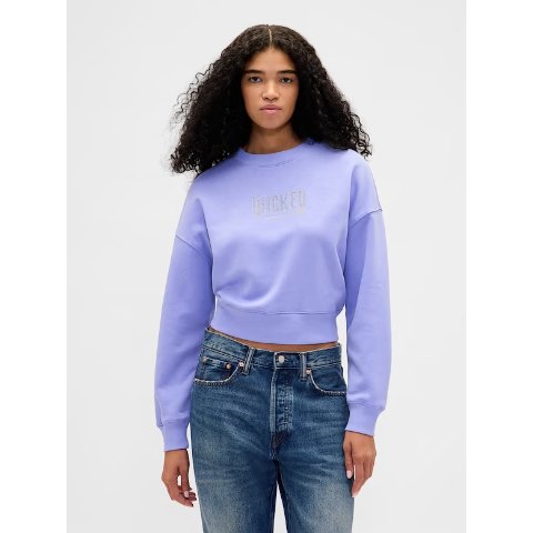 Gap Wicked VintageSoft Crop Sweatshirt