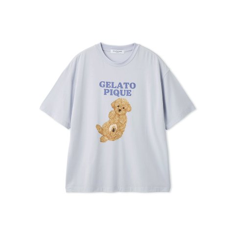 Gelato pique Men's Roll Over Dog Printed T-shirt