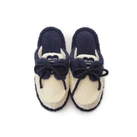 Gelato pique Men's BABY MOCO Heart Embroidered Room Shoes