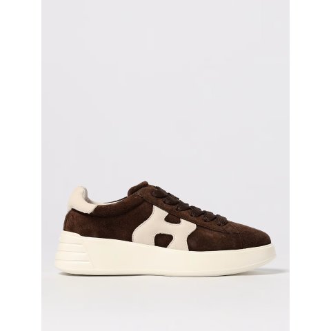 Hogan H564 Suede Sneakers Brown