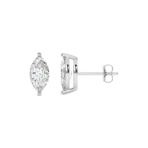 14K Lab-Grown Diamond Earrings 0.50ct