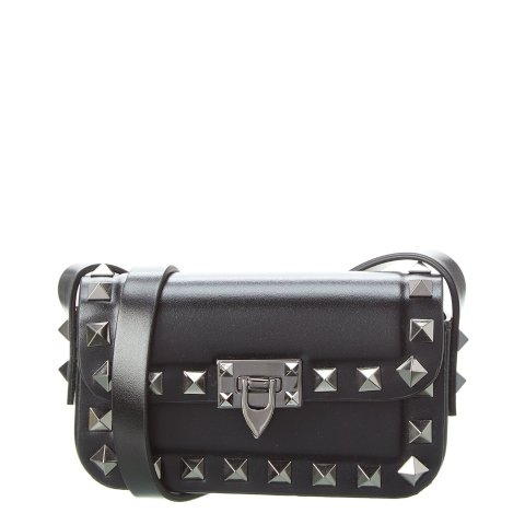 Valentino Rockstud Mini Leather Shoulder Bag