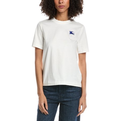 Burberry Logo Cotton T-Shirt