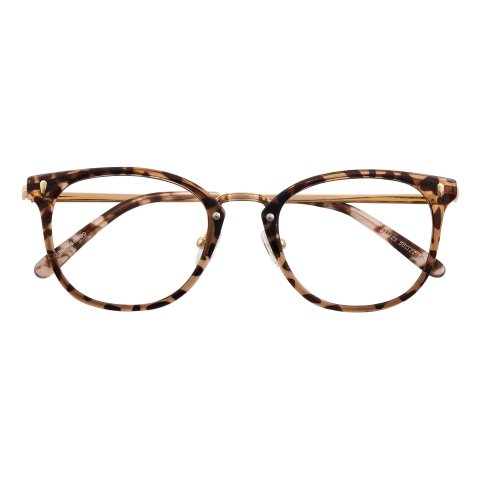 Oval Tortoise Eyeglasses