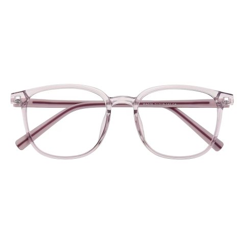 defender Oval Crystal/Pink Eyeglasses