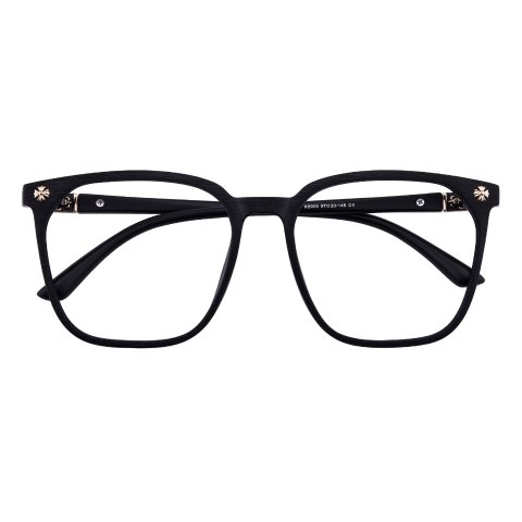 Square Black Eyeglasses