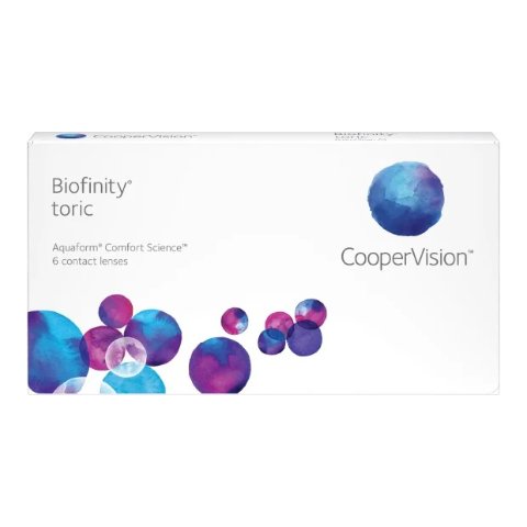 CooperVision Biofinity Toric 6pk Contact Lenses online | GlassesUSA