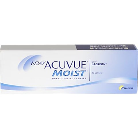 Acuvue 1-Day Acuvue Moist 30pk Contact Lenses online | GlassesUSA