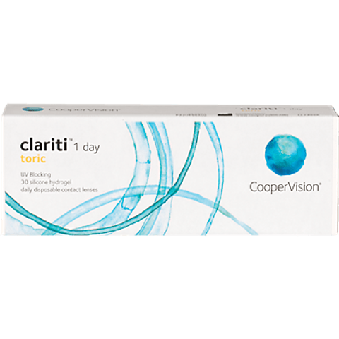 CooperVision clariti 1-Day ToricUV 30pk Contact Lenses online | GlassesUSA