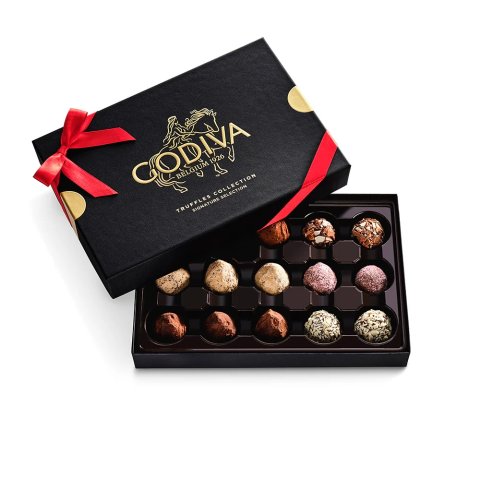 Godiva Signature Truffles Gift Box Red Ribbon 15pc