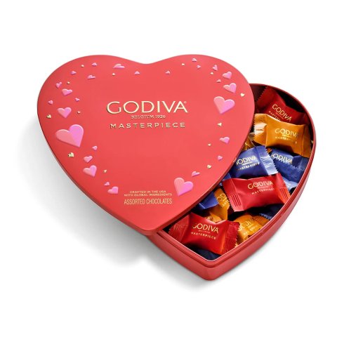 Godiva Masterpiece Heart Tin 20pc