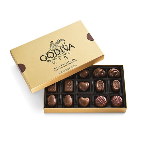 Godiva Milk Chocolate Gold Gift Box 15pc