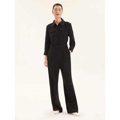 GOELIA Triacetate Women Jumpsuit Street Style