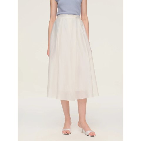 GOELIA Tencel Blend Adjustable Waist Women's Culottes