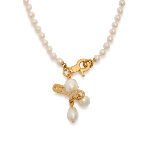 Vivienne Westwood Claude Small Faux Pearl Necklace