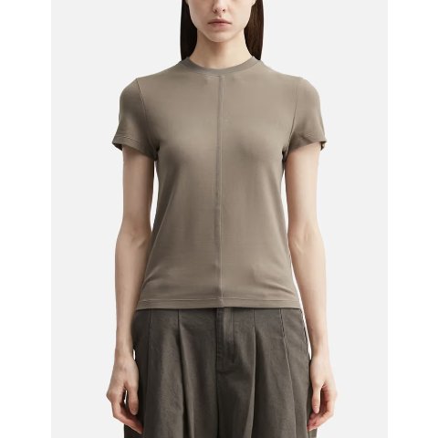 TEAM WANG design Reset Fitted Khaki T-Shirt