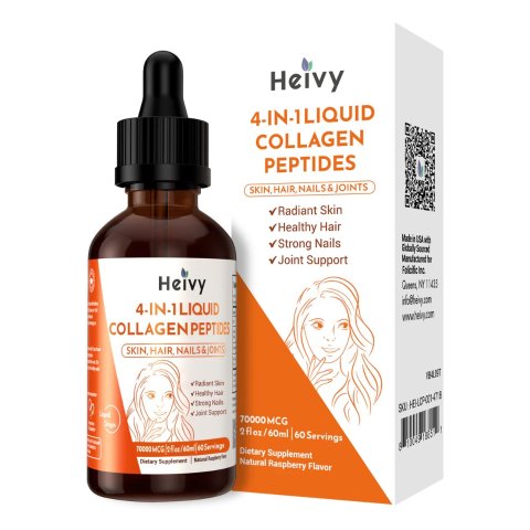Heivy 4-in-1 Liquid Collagen Peptides - HEALTH AND BEAUTY SUPPORT