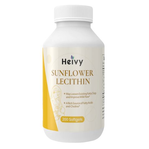 Heivy Sunflower Lecithin Supplement - FOR MILK FLOW & PLUGGED DUCTS