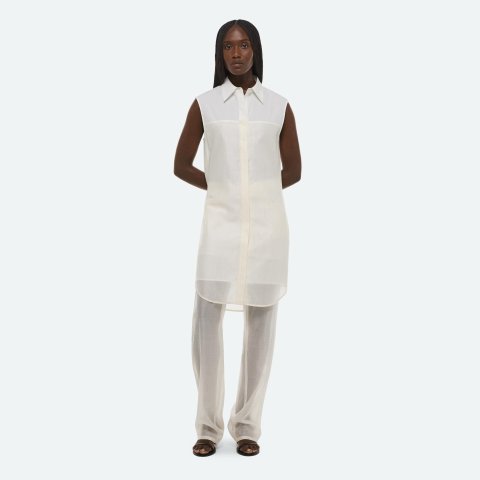 Helmut Lang Sleeveless Shirt Dress