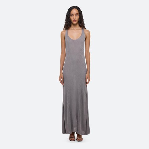 Helmut Lang Ribbed Twist Dress