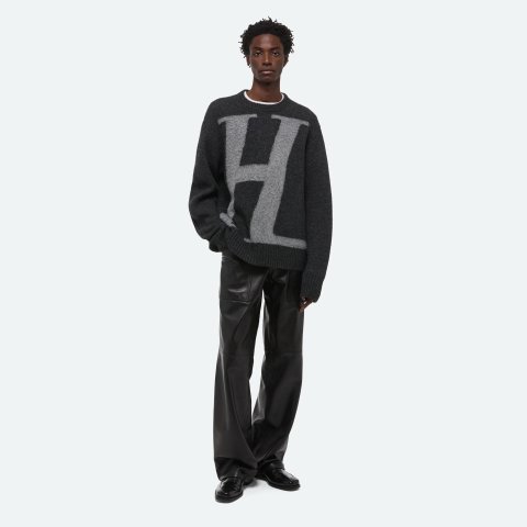 Helmut Lang Logo Crewneck Sweatshirt