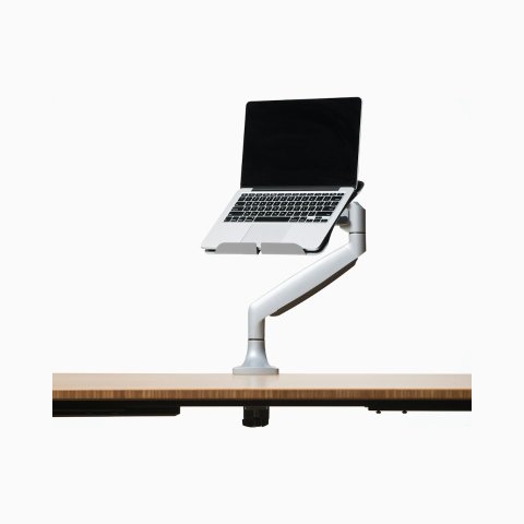 Herman Miller Jarvis Monitor Arm with Laptop Tray