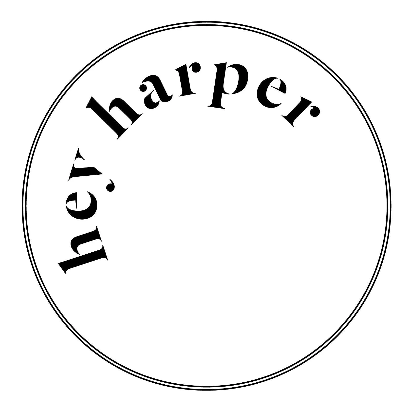 Hey Harper logo