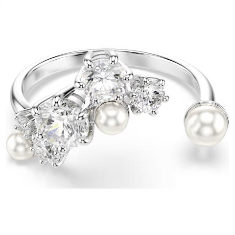 Swarovski Constella Open Ring White Rhodium Plated