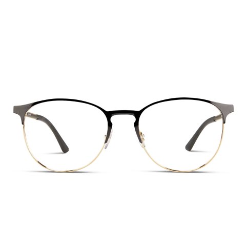 Ray-Ban RX6375 Black/Gold Prescription Eyeglasses